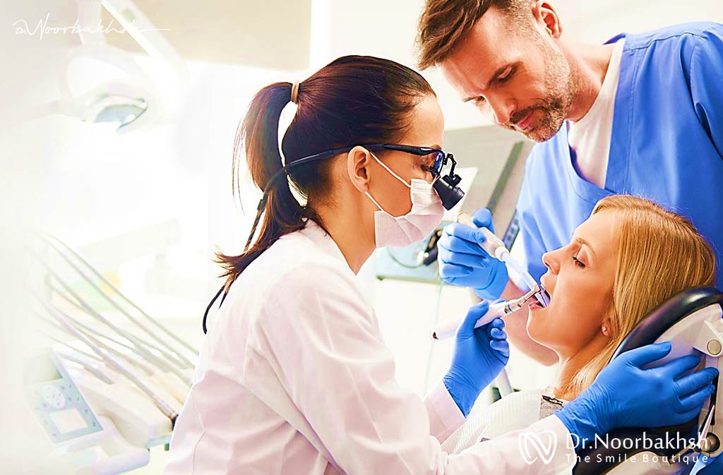 خدمات کلینیک دندانپزشکی در خیابان فرشته